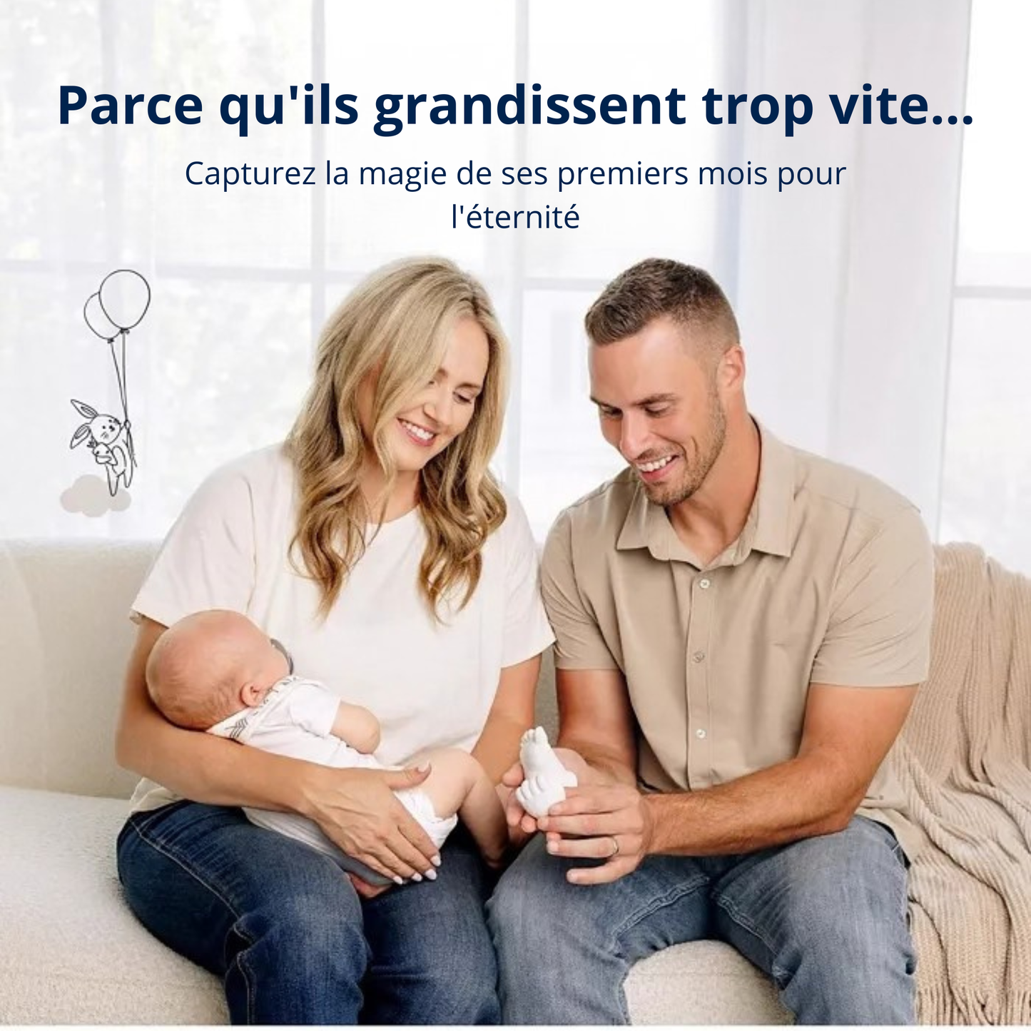 Kit moulage souvenir 3D pour Bébé